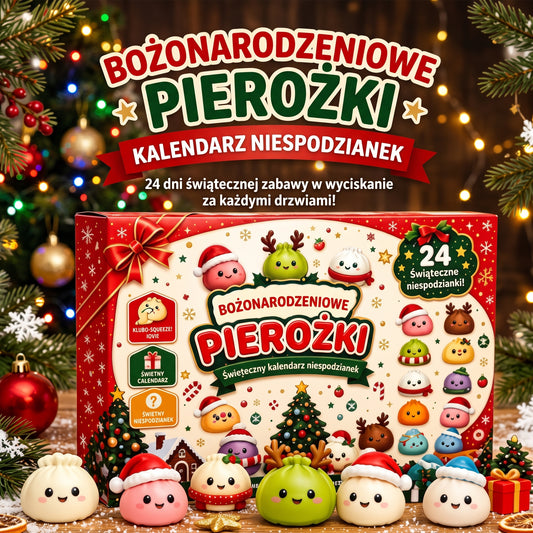Gniotkowy Adwent – kalendarz z 24 pierożkami do sciskania